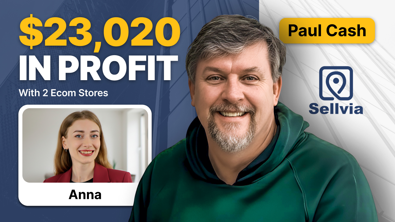 $23K+ Profit from Ex-Military Discipline: Paul’s Online Store Journey ...